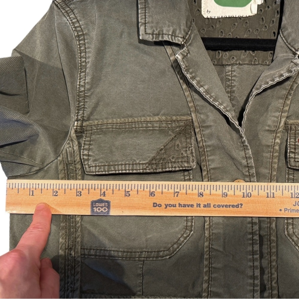 NWOT Anthropologie Military Run Ruby Dixie Jacket - Picture 10 of 15